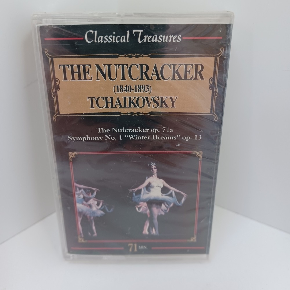 Classical‎ Treasures The Nutcracker 1840-1893 Tchaikovsky Cassette Tape New 1993